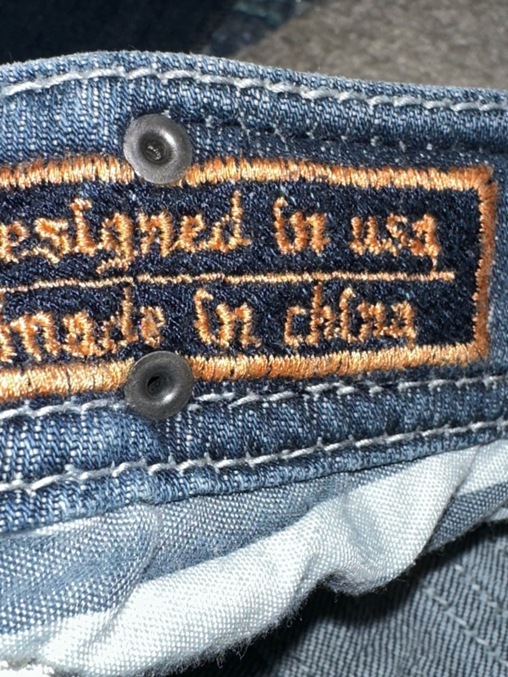 Rock Revival Dark Blue Flare Jeans with Embroidered Back Pockets - Picture 11 of 11